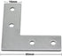 Aluminum Profile Connector Bracket Set - 4Pcs L Shape Connector, 16Pcs M5 T-Slot Nuts, 16Pcs M5x8mm Hex Socket