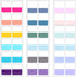 TuNan 720pcs 1 inch Colored Book Sticky Index Tabs Self Adhesive, Repositionable Page