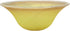 Golhom 12" Tawny Alabaster Glass Lamp Shade, Lipless Glass Lamp Dome, Fixture Replacement Globe for Torchiere Floor