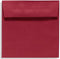 LUXPaper Square Invitation Envelopes | 7 1/2" x 7 1/2" | Garnet Red | Peel & Press | 80lb. Text | 50 Qty
