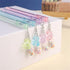 Katartizo 1PC Cute Drifting Bottle Bear Pendant Gel Pen, Sweet Lovely Erasable Stationery for School Office Supplies