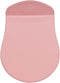 Pink Universal Stick-On Mouse Pouch, Reusable Adhesive Storage Cover for Laptop, Mouse Holder, Office Worker Mouse