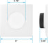 3-4 Inch 7.5W, 5CCT 2700K-5000K, 650LM, Dimmable 4 Inch LUXRITE Square LED Flush Mount & Recessed Light, Magnetic Trim