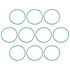 uxcell Fluorine Rubber O-Rings, 28mm OD 26mm ID 1mm Width FKM Seal Gasket, Pack of 10