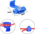 FULARR 50 Pieces Quick Splice Wire Connectors Set, Solderless Electrical Wire Crimp Branch Connector (25 Red + 25 Blue)