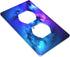 Galaxy Single Duplex Outlet Light Switch Plate Cover Decor Wall Plate Cover For Home Bedroom Kitchen Decorative 4.5 * 2.76 Inches Standard Size by TOLONDINA
