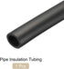 1.6" ID Pipe Insulation Tubing, 0.3" Thick Heat Preservation Foam Tube for Plumbing Freeze Protection, 6ft Black