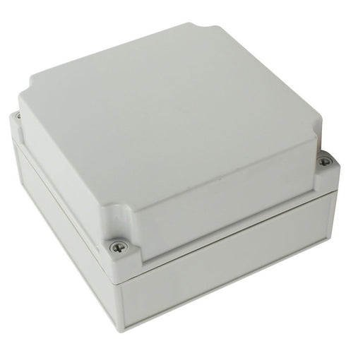 YXQ 175 x 175 x 100mm Electrical Project Case, IP65 Waterproof ABS DIY Power Outdoor Enclosure, Gray
