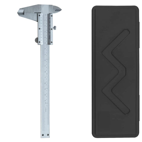 Vernier Caliper 6 Inch, Non-Digital Measuring Tool, 0-6 Inch/0-150mm, 0.001 Inch/0.02mm High Precision Caliper