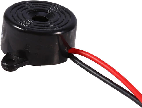 YDuupxe 85 95dB Piezoelectric Buzzer, Active Sound DC Powered Electronic Sounder with to Sound Pressure, for Computers