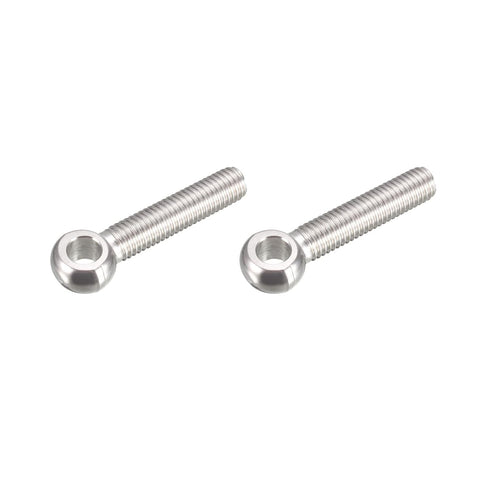 Shoulder Swing Lifting Bolt (M10x50mm) 2Pcs, 304 Stainless Steel Eye Bolts for Home Renovation.