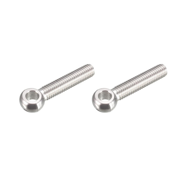 Shoulder Swing Lifting Bolt (M10x50mm) 2Pcs, 304 Stainless Steel Eye Bolts for Home Renovation.
