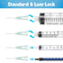32 Gauge 1/2 Inch Needle, Industrial Syringe Dispensing Accessories, Individually Packaged