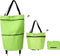 Generic 2023 New 2 in 1 Foldable Shopping Bag, Lightweight Collapsible Shopping Cart,