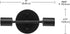 2-Light 65558 Globe Electric Reversible Vanity Light, Matte Black, Minimalist, Open Socket, Horizontal Vertical Mount