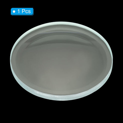 PATIKIL 12" (300mm) Focal Length Double Concave Lens, 75mm Diameter, 6mm Height, Clear Glass Lens