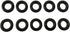 3/4-Inch Rubber Grommet, Pack of 10pcs, 3/4" Grommet (3/4 Inch, 10 PCS)