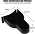 Automatic Telescopic Tape Measure Body Measure Tape 60 Inch (150cm) Self-Tightening for Weight Loss Muscle Gain
