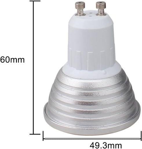 Mengjay 1 Dimmable GU10 3W Bulb Pcs Led RGB LED Spotlight Smart Led Lamp with Remote