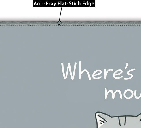 Flodirise 8x10 inch Non-Slip Mouse Pad Gaming Mouse Pad Small Mousepad for Computer, Laptop, Gamer, Cat Pattern