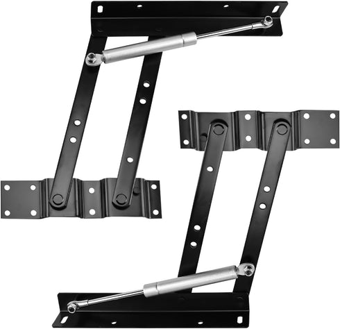 1 Pair Pneumatic Spring Lift Mechanism for Coffee Tables Multi-Functional Folding Lifting