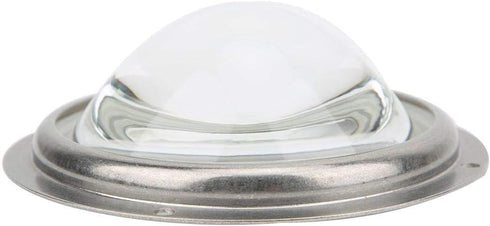 100mm/3.94in 60 20-200W -30~200 Walfront High Power LED Condenser Lens Beam Angle Optical Glass Aspheric Design