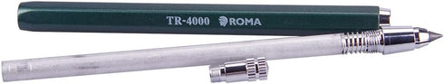 Oasis-X 4.0mm Mechanical Pencil Lead Holder with Clip, Built-in Sharpener, Automatic Graphite Pencil for Draft Drawing