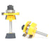 Bits,2PCS Set 1/4 Inch Shaker Rail and Stile Router Router Bit Shank,Combination Bevel Profile Scriber,for Cabinet