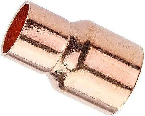 EZ-FLUID LF Pressure Reducing Copper Coupling Fittings, 1-1/4" x 3/4" C X C with Stop for Residential and Commercial