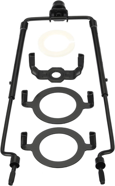 PATIKIL 8 9 10 11 Inch Lamp Harp Kit with Finial, 1