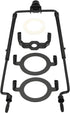 PATIKIL 8 9 10 11 Inch Lamp Harp Kit with Finial, 1