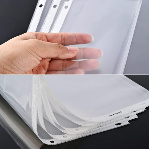 Sheet Protectors for 3 Ring Binder, 600 Page Capacity, 8.5" x 11", Upgraded Thick Material, Top Loading