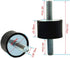 M10 Rubber Studs Shock Absorber Anti-Vibration Isolator Mounts 4 Packs, Rubber Cylindrical Vibration Isolation Mount