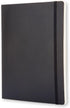 Moleskine Classic Notebook, Soft Cover, XL (7.5" x 9.5") Ruled/Lined, Black, 192 Pages