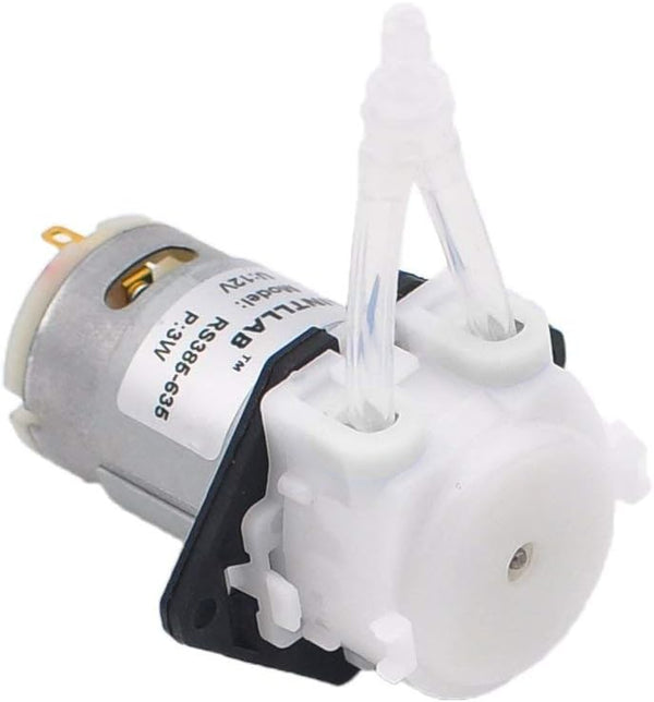 12V DC DIY Peristaltic Liquid Pump Dosing Pump for Aquarium Lab Analytical