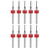uxcell PCB Drill Bits 1.4mm - 10 Pcs Tungsten Carbide Rotary Tool for Jewelry and CNC Engraving