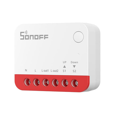 SONOFF Zigbee Smart Roller Shutter Switch, MINI-ZBRBS, Mini Size, Percentage Control, Zigbee
