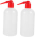 ULTECHNOVO 2pcs Portable Narrow Mouth Wash Bottle Laboratory Wash Bottle Scale for