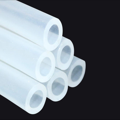 AXYGENYU 1pc 1m (3.28ft) 10m 2 4mm) Flexible Silicone Rubber Tubing - Water & Gas Hose for Home Brewing