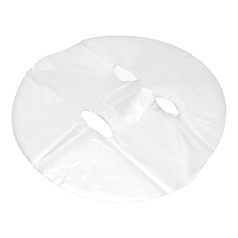 100pcs DIY Facial Mask Preservative Film Disposable Facial Paper Sheet Facial Mask Prevent Evaporation Retention Spa