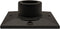 Gama Sonic Cast Aluminum Pier Base Mount for 3-inch Fitter Post Top Mounts, Black, PBM00