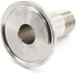 Beduan Stainless Steel Sanitary Fitting Home Brew Connector, 1.5" Tri Clamp to 1/2" NPT Male (Ferrule OD 50.5mm)