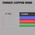 100ft 4 4PIN 22AWG 22 3528 5050 RGB Wire Conductor Cords Extension Cable LED Welding Wire Tinned Copper Gauge ga