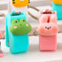 Pink Cute Mini Stapler with Cartoon Design, Portable Key Chain Organizer for Office Supplies, School