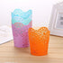 QDKVTNDJZ Fashion Creative Hollow Flower Pencil Holder Pen Makeup Brush Multifunctional Storage Barrels Stationery