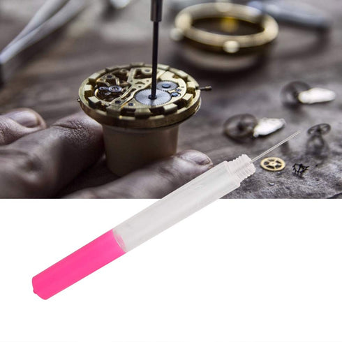 Pink Oil Pen for Easy Lubrication - Ideal for Gears and Adhesives