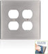 Leviton 84116 SS WP 2G DUP OVERSIZED by Leviton
