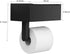 Toilet Paper Holder with Shelf,Wall Mount Wipes Dispenser & Storage for Bathroom,Keep Wet Wipes Hidden,Stainless Steel