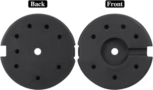Counterweight Holibanna Weighted Block Base for Floor Lamps - Sturdy Metal for DIY Lighting Ideal for Table and Floor