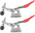 2pcs Toggle Clamps, 304 Stainless Steel, 27KG GH-201-ASS Quick Welding Fixture Hand Tool